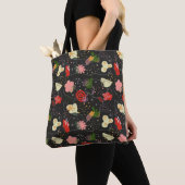 Abstract Floral Doodle Tote Tote Bag (Dichtbij)