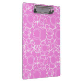 Abstract Floral Matrix (Soft Pink) Fine Art Klembord (Rechts)