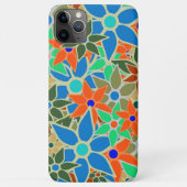 Abstract Floral Pattern Case-Mate iPhone Case (Achterkant)