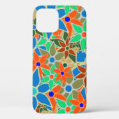 Abstract Floral Pattern Case-Mate iPhone Case (Achterkant)