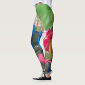 Abstract Floral Pattern Leggings (Links)