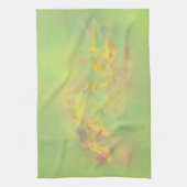 Abstract floral Pattern Theedoek (Verticaal)