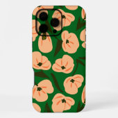 Abstract Floral Patterns iPhone Hoesje (Achterkant)