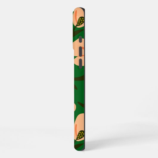 Abstract Floral Patterns iPhone Hoesje (Linkerkant)