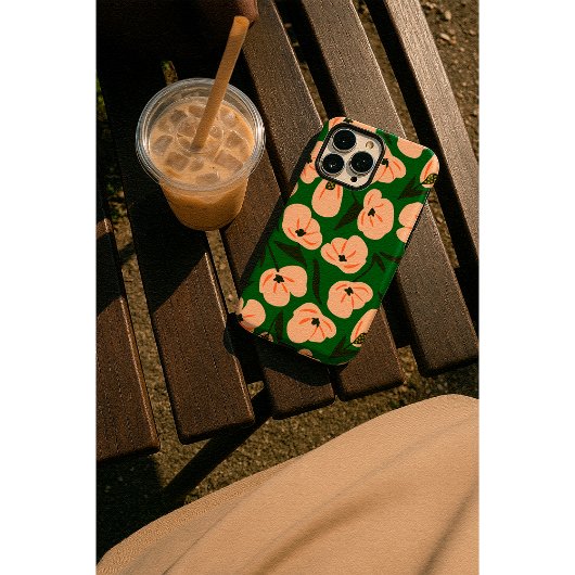 Abstract Floral Patterns iPhone Hoesje