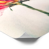 Abstract Floral Premium 5x7 Canvas Gloss-Poster Poster (Hoek)