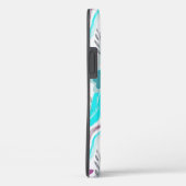 Abstract Floral Retro Swirls Case-Mate iPhone Case (Achterkant / Rechts)