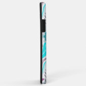 Abstract Floral Retro Swirls Case-Mate iPhone Case (Achterkant/rechts)