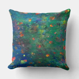 Abstract Floral Sierkussen