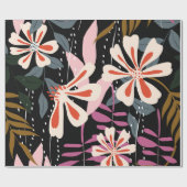 Abstract floral surface pattern seamless backgroun cadeaupapier (Vlak)