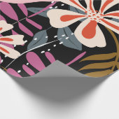 Abstract floral surface pattern seamless backgroun cadeaupapier (Hoek)