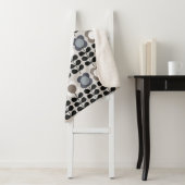 Abstract floreel naadloos patroon. Noordse stijl.  Sherpa Deken (In situ)