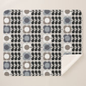 Abstract floreel naadloos patroon. Noordse stijl.  Sherpa Deken (Voorkant (horizontaal))