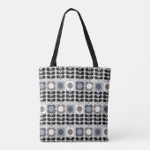 Abstract floreel naadloos patroon. Noordse stijl.  Tote Bag (Achterkant)