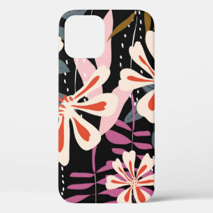 Abstract floreel oppervlak patroon naadloos Case-Mate iPhone case