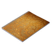 Abstract  floreel ornament patroon notitieboek (Linkerzijde)