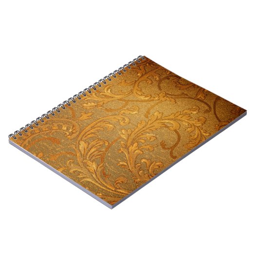 Abstract  floreel ornament patroon notitieboek (Linkerzijde)