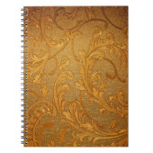 Abstract  floreel ornament patroon notitieboek (Voorkant)