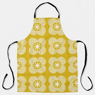 Abstract floreel patroon. Noordse stijl. Vin Schort