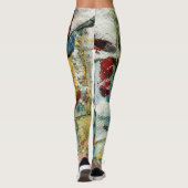 Abstract Flow Broeken Leggings (Achterkant)