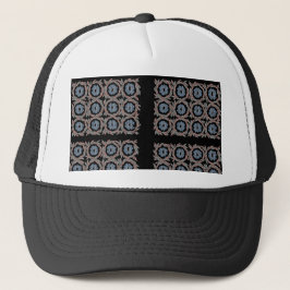 Abstract Flow Schuim Trucker Hoed Pet