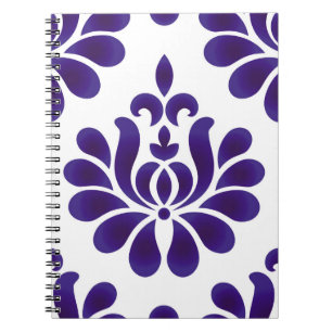Abstract flower decorative ornament background dam notitieboek