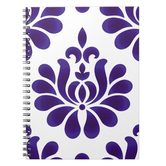 Abstract flower decorative ornament background dam notitieboek (Voorkant)