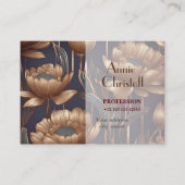 Abstract Flower Personalized visitekaartje (Voorkant)