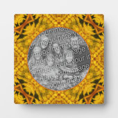 Abstract Flowers Art Voeg je foto toe Fotoplaat (Voorkant)