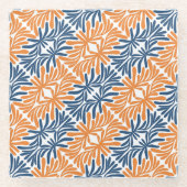 Abstract Flowers Elegance Onderzetter (Voorkant)