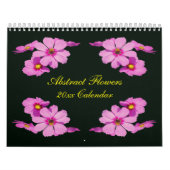 Abstract Flowers Photography  Kalender (Hoes)
