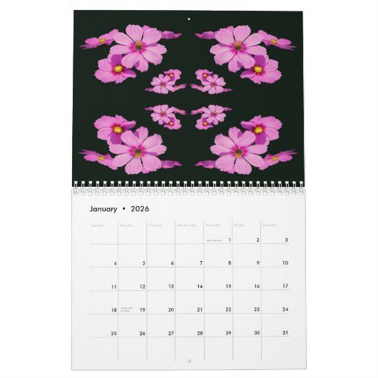 Abstract Flowers Photography  Kalender (Jan 2026)