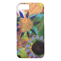 Abstract Flowers Telefoon Case