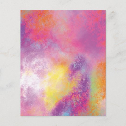 Abstract Flyer (Achterkant)