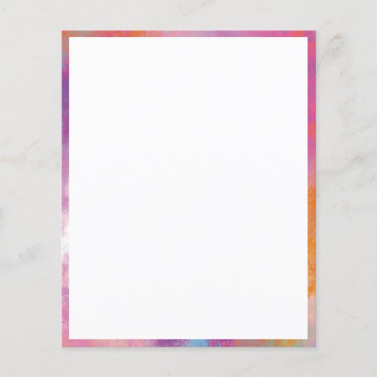 Abstract Flyer (Voorkant)