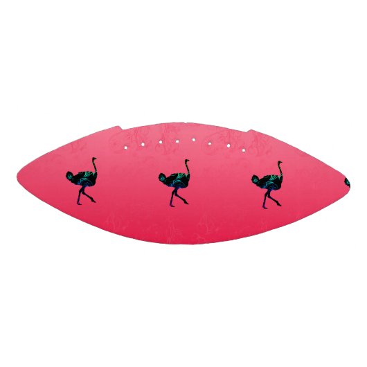 Abstract Football van Ostrich Mini (Paneel)