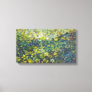 Abstract Forest Acrylic Canvas Wall Art Afdruk