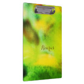 Abstract Forest Dreamer - Poëtische Natuur Visioen Klembord (Rechts)