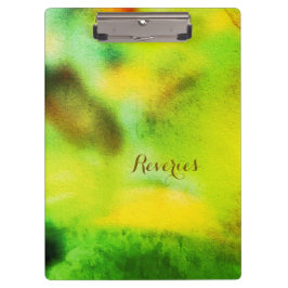 Abstract Forest Dreamer - Poëtische Natuur Visioen Klembord