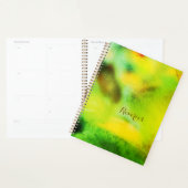 Abstract Forest Dreamer - Poëtische Natuur Visioen Planner (Display)