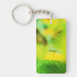 Abstract Forest Dreamer - Poëtische Natuur Visioen Sleutelhanger