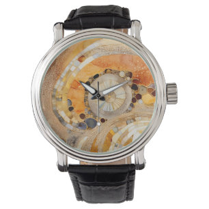 Abstract fossiel horloge