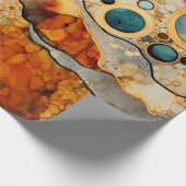 Abstract Fossiel Wrapping Papier (Hoek)