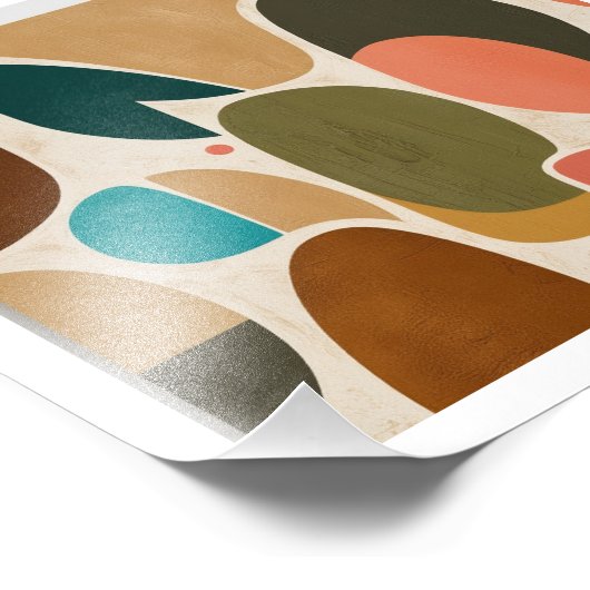 Abstract Foto Afdruk (Hoek)