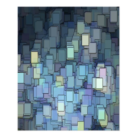 abstract foto afdruk (Voorkant)