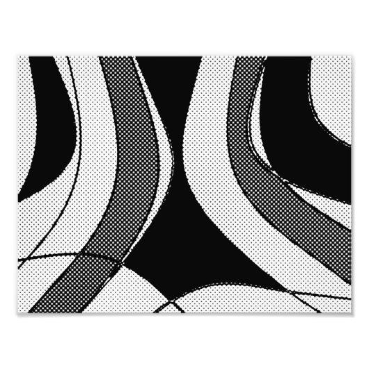 abstract foto afdruk (Voorkant)