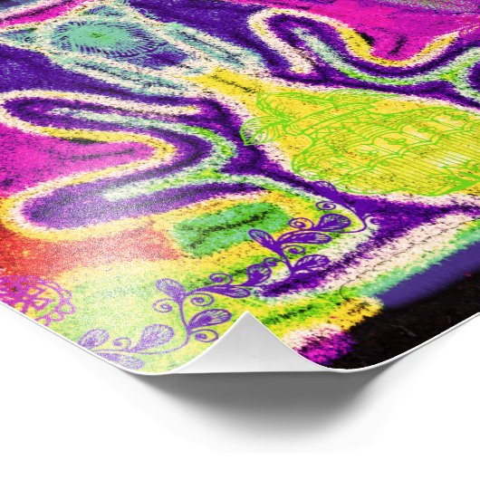 Abstract Foto Afdruk (Hoek)