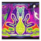 Abstract Foto Afdruk (Voorkant)