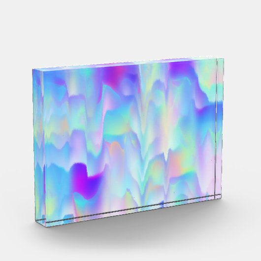 Abstract fotoblok met noordelijke hooglichten (Links)