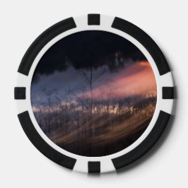 Abstract fotospelletje pokerchips